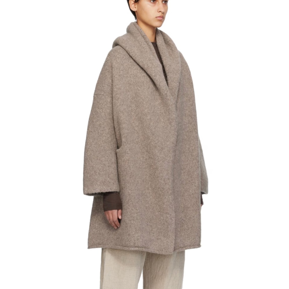 LAUREN MANOOGIAN Capote hooded alpaca-blend coat